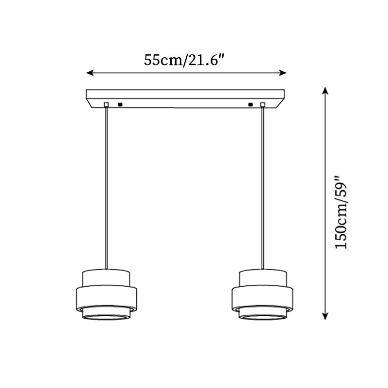 Ritta Pendant Light Travertine | ventumra