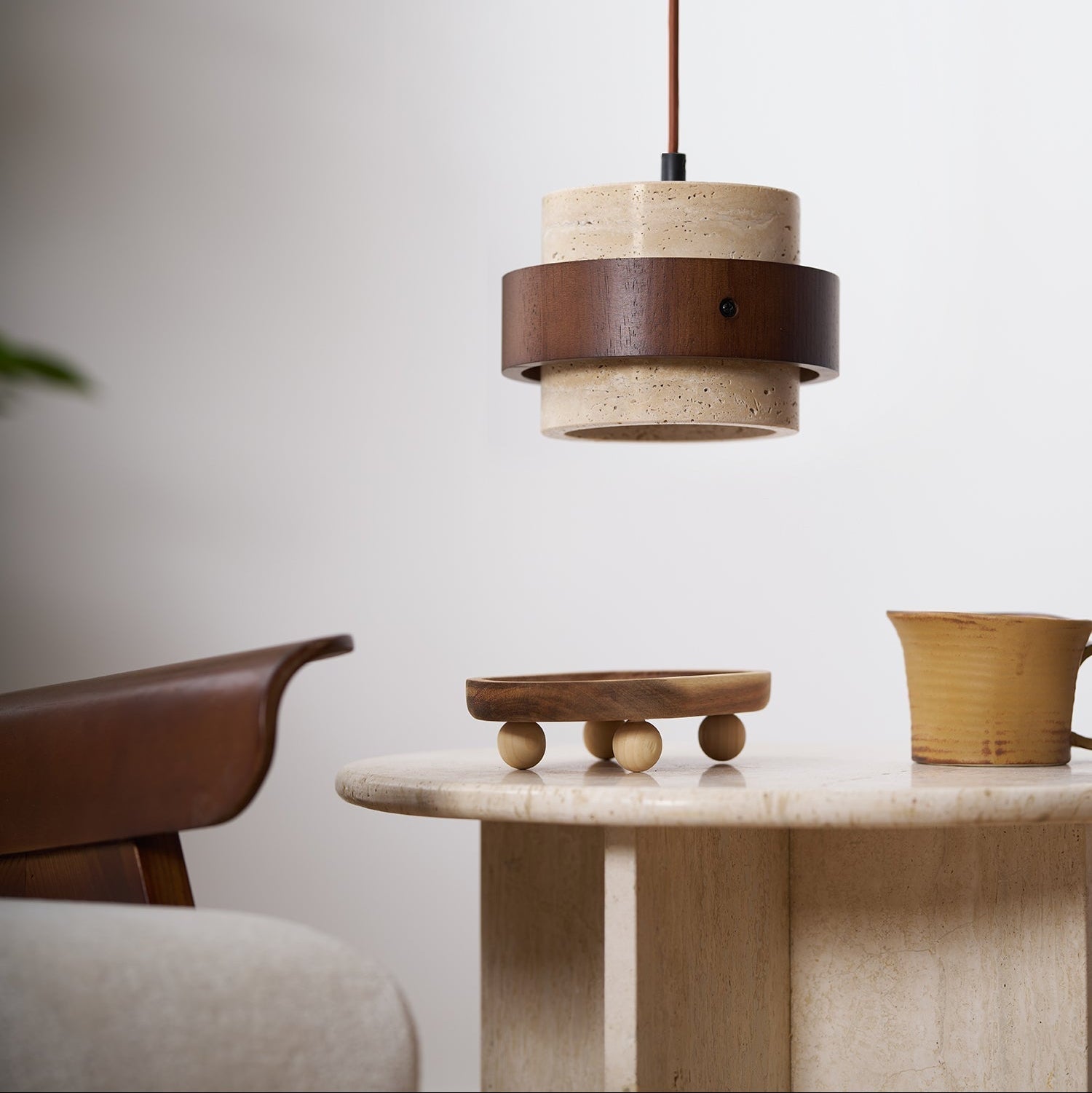 Ritta Pendant Light Travertine | ventumra