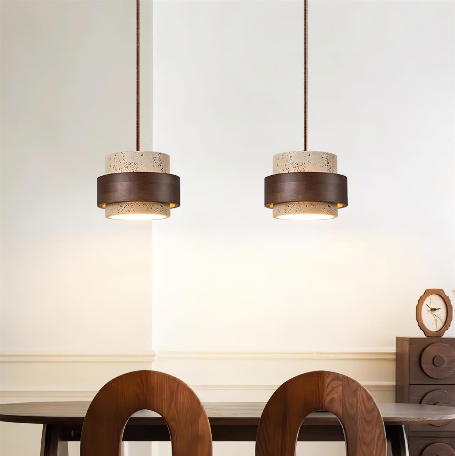 Ritta Pendant Light Travertine | ventumra