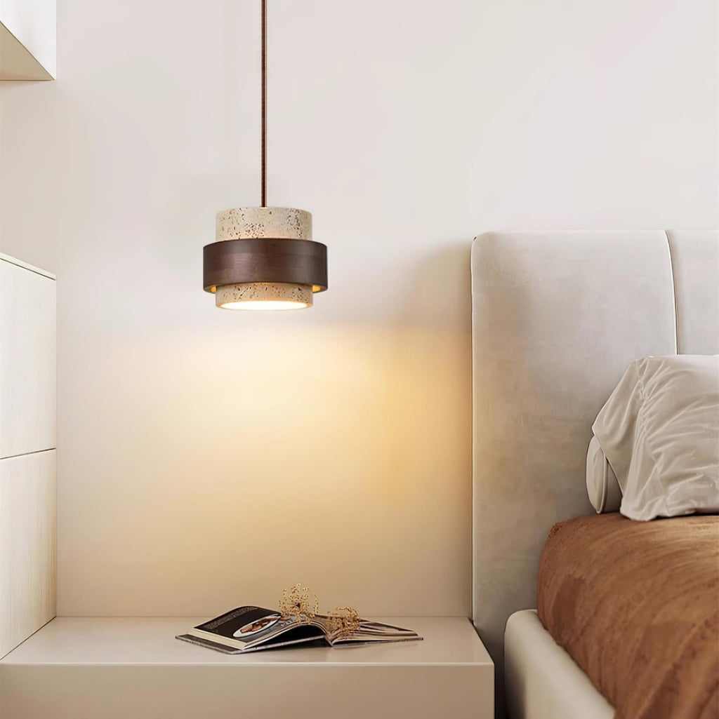 Ritta Pendant Light Travertine | ventumra