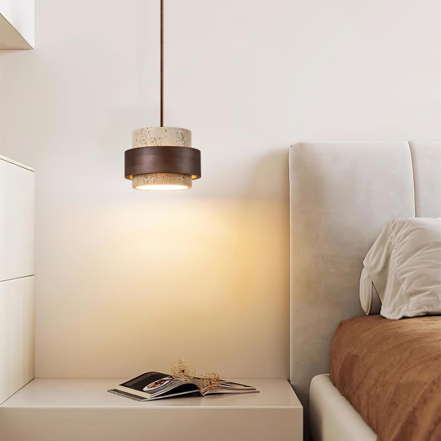 Ritta Pendant Light Travertine | ventumra