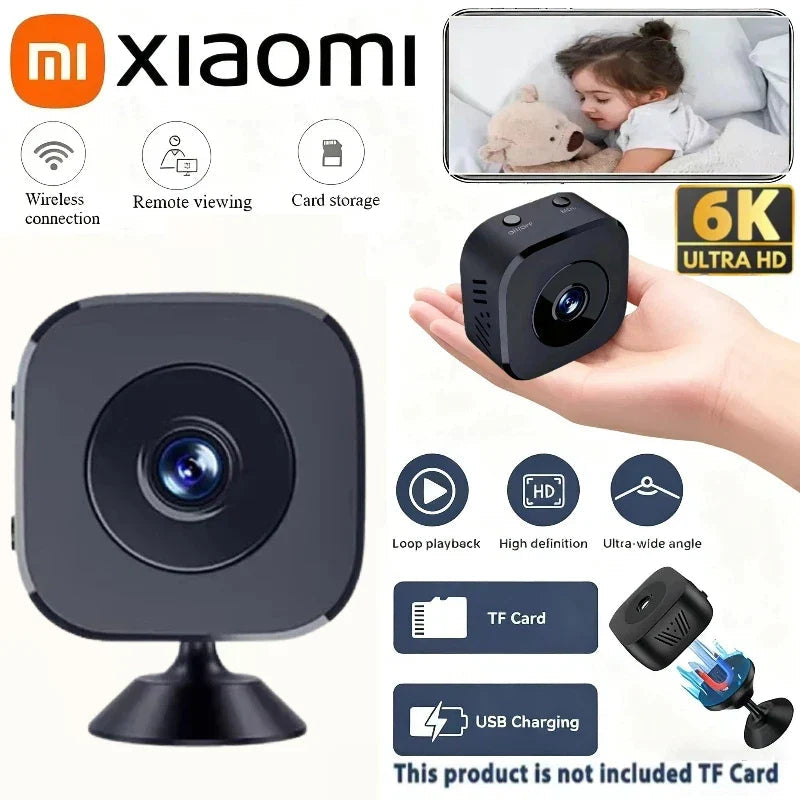 Caméra de sécurité sans fil 8K avec vision nocturne pour intérieur et extérieur | Ventumra