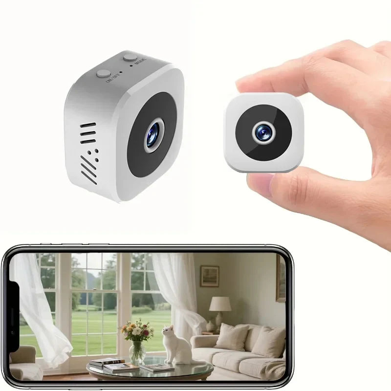 Caméra de sécurité sans fil 8K avec vision nocturne pour intérieur et extérieur | Ventumra
