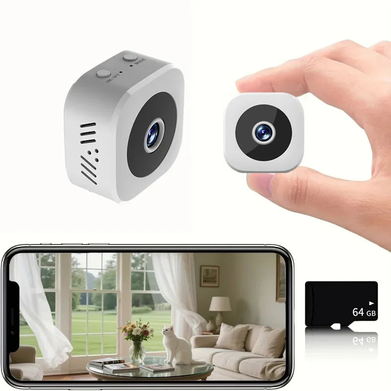 Caméra de sécurité sans fil 8K avec vision nocturne pour intérieur et extérieur | Ventumra