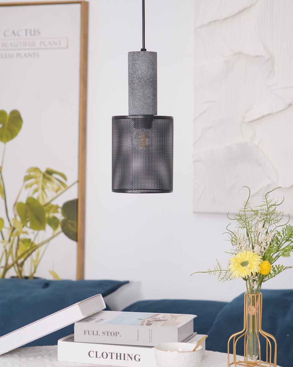 Mesh Cylinder Pendant Light | Ventumra