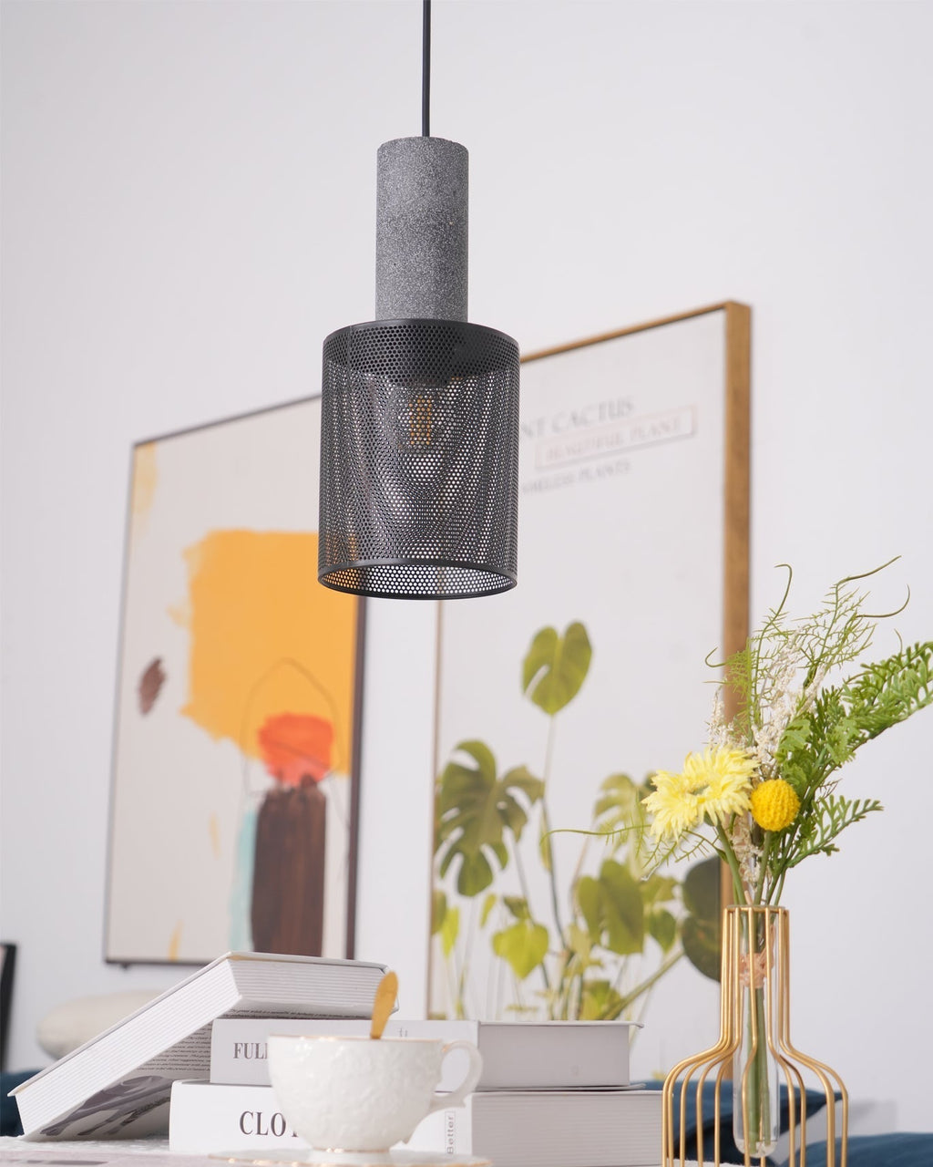 Mesh Cylinder Pendant Light | Ventumra