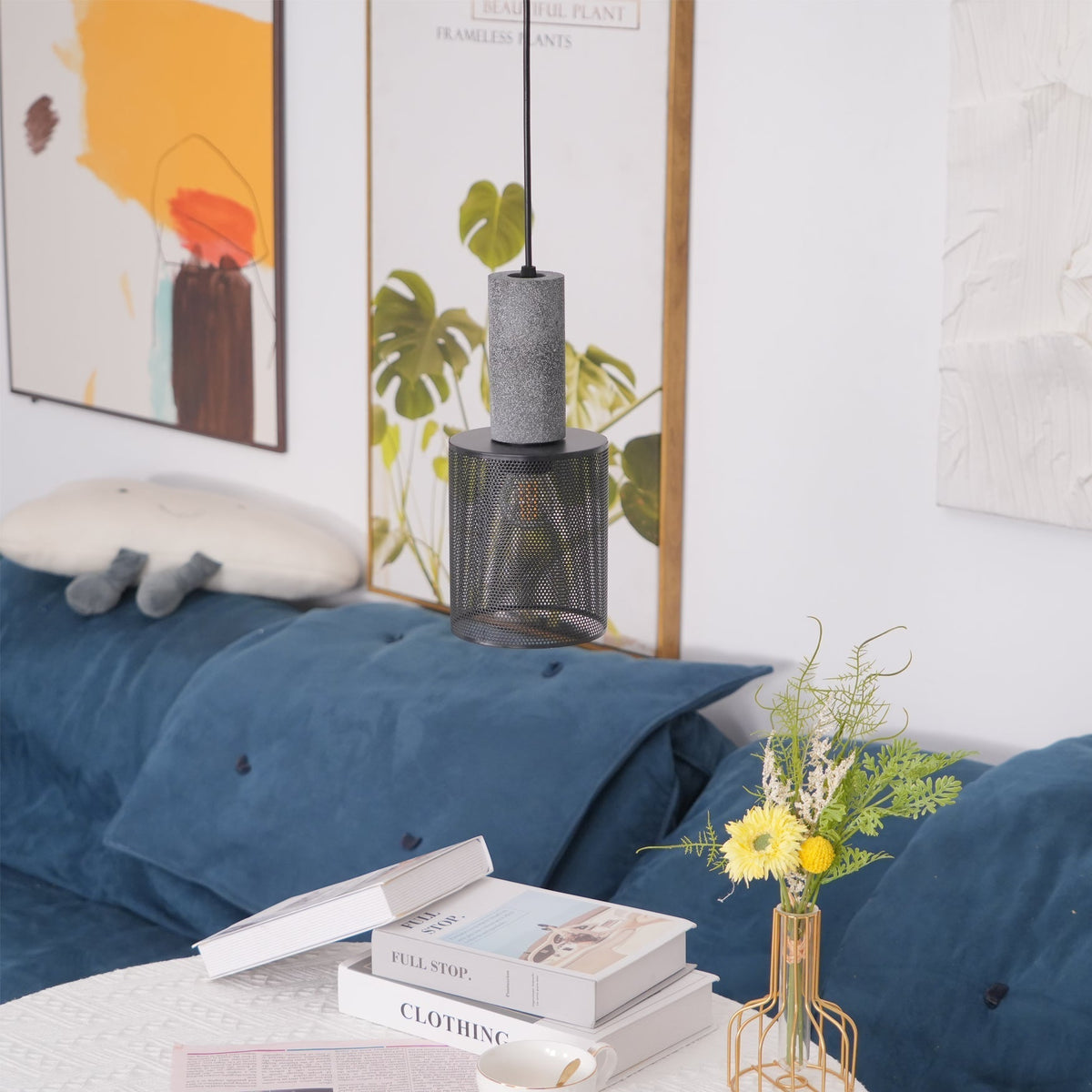 Mesh Cylinder Pendant Light | Ventumra