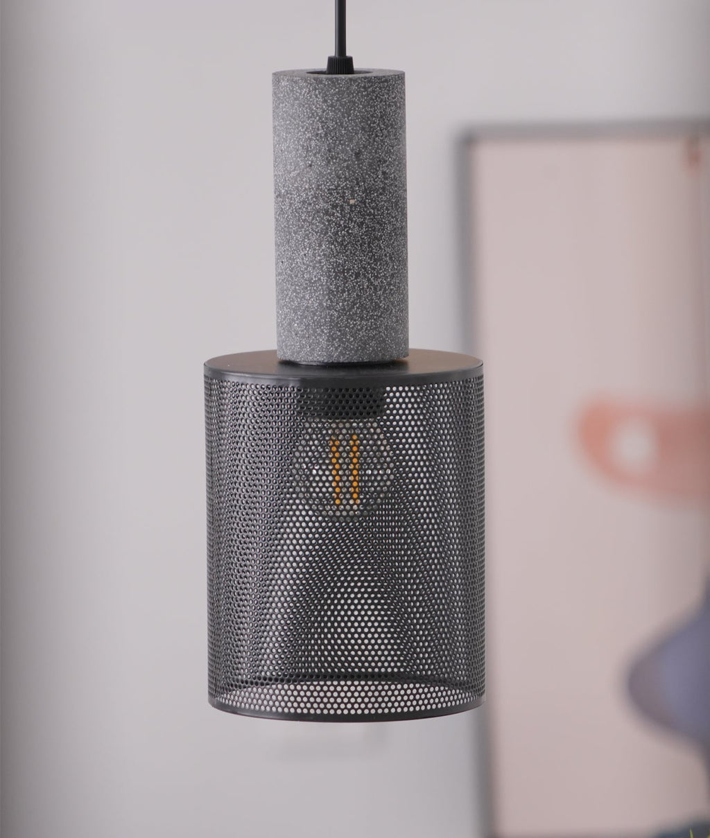 Mesh Cylinder Pendant Light | Ventumra