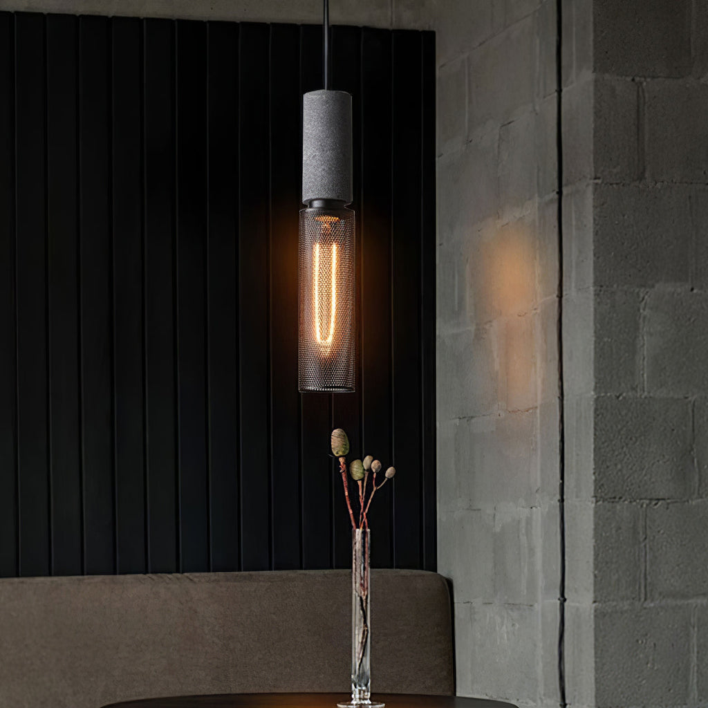 Mesh Cylinder Pendant Light | Ventumra