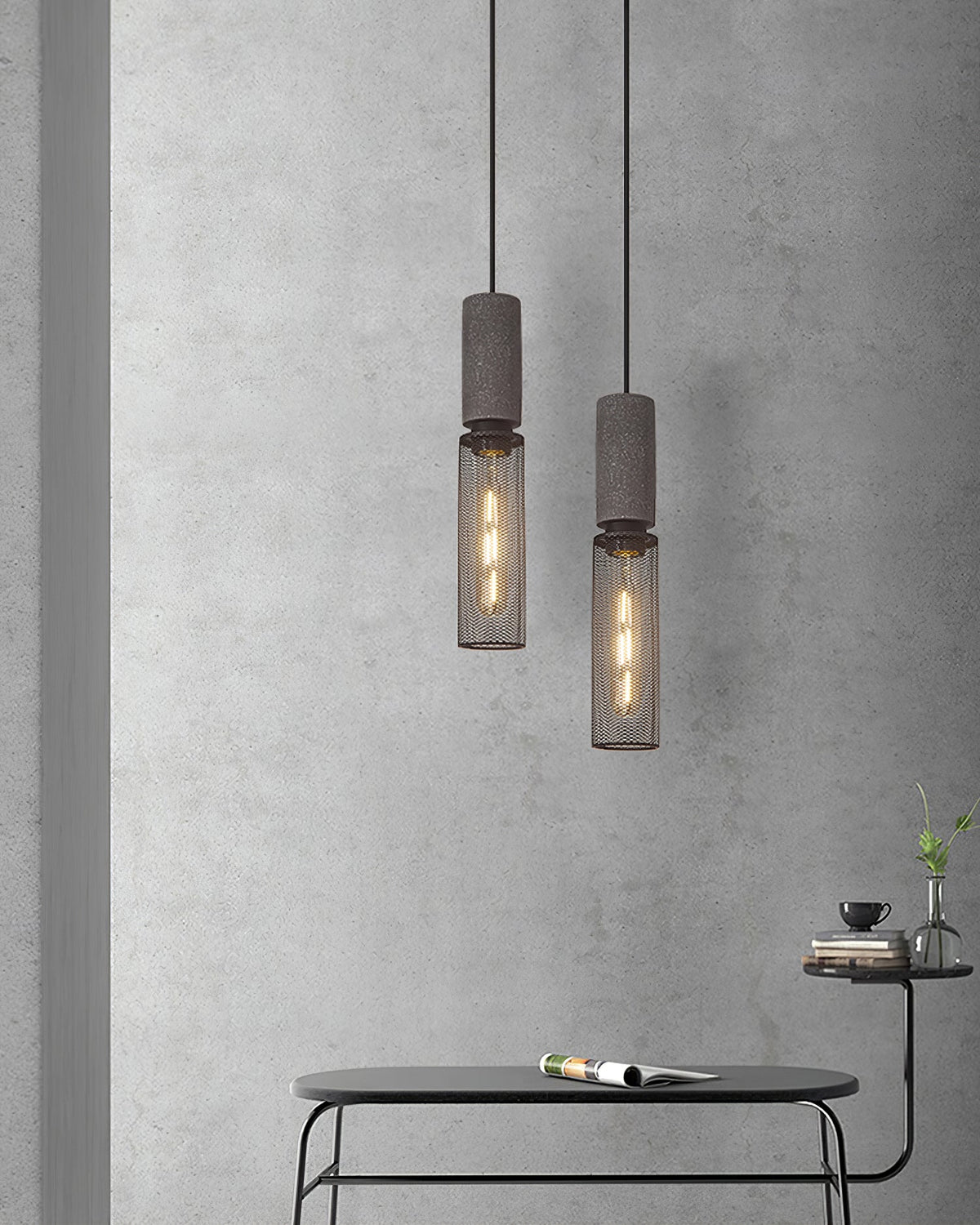 Mesh Cylinder Pendant Light | Ventumra