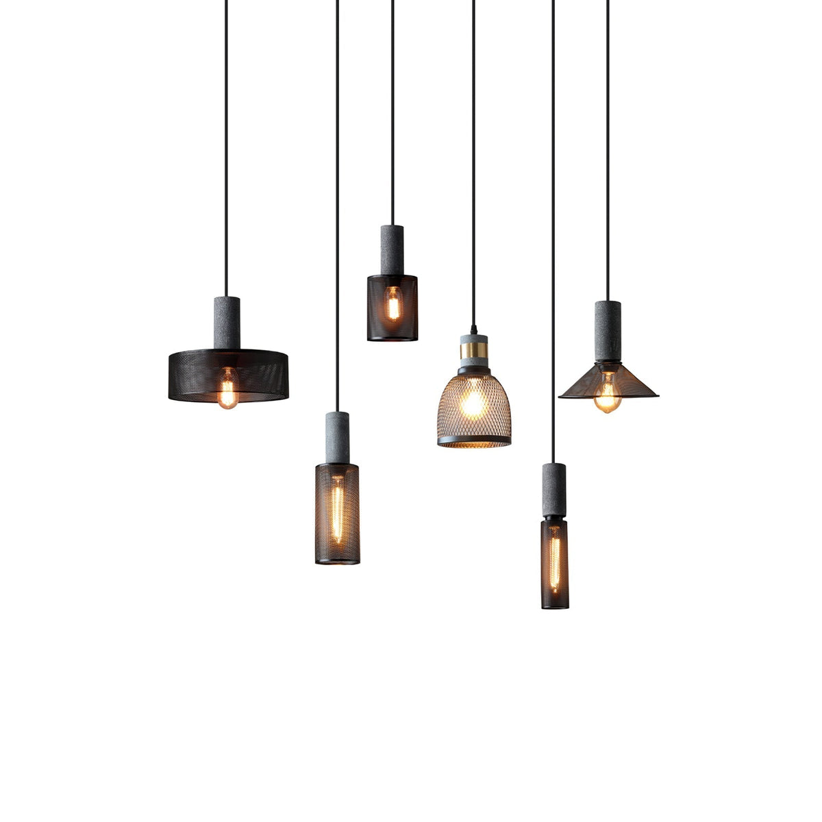 Mesh Cylinder Pendant Light | Ventumra