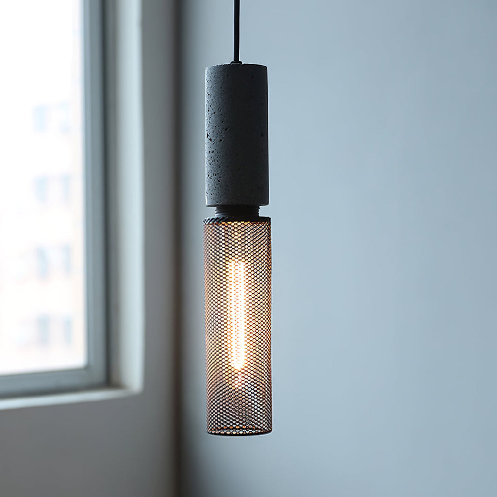 Mesh Cylinder Pendant Light | Ventumra