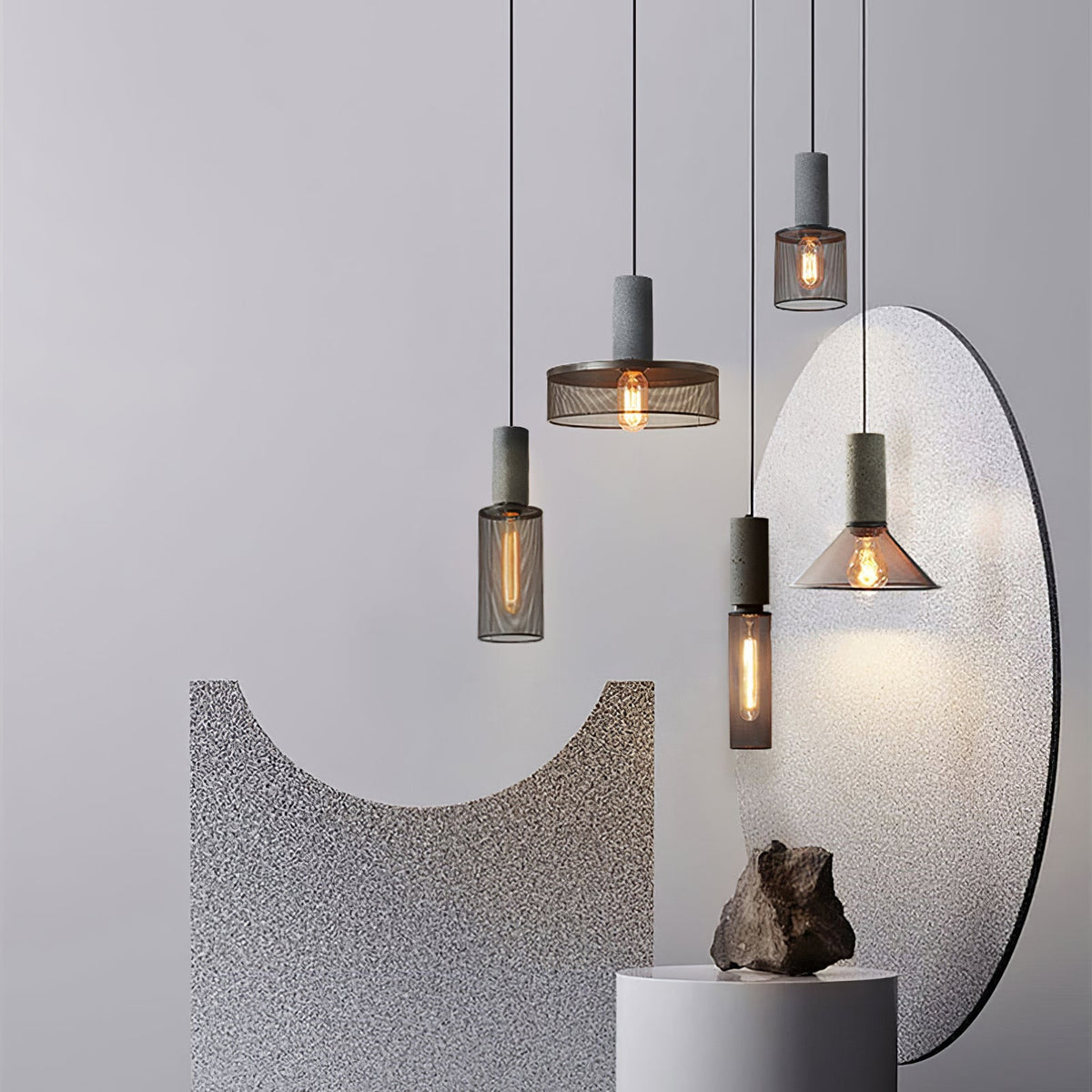 Mesh Cylinder Pendant Light | Ventumra