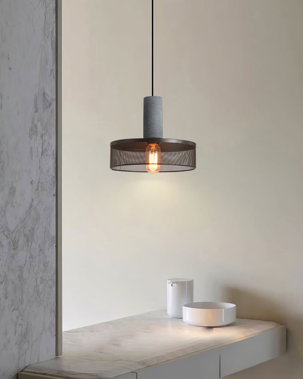 Mesh Cylinder Pendant Light | Ventumra
