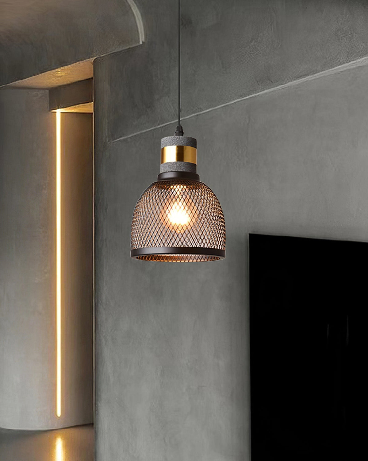 Mesh Cylinder Pendant Light | Ventumra