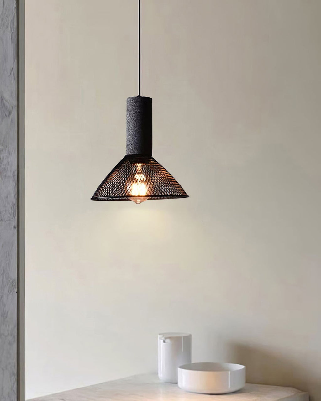 Mesh Cylinder Pendant Light | Ventumra