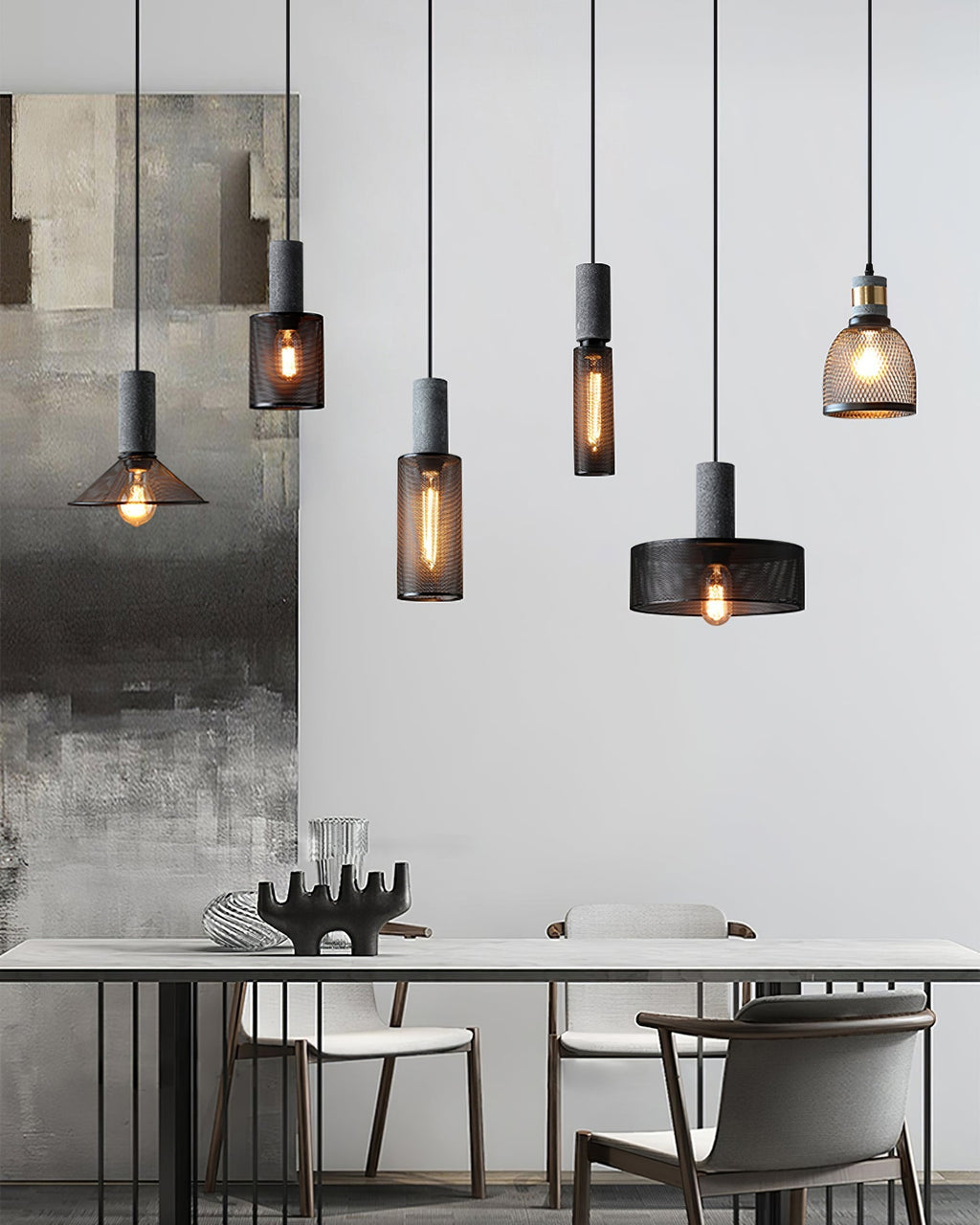 Mesh Cylinder Pendant Light | Ventumra
