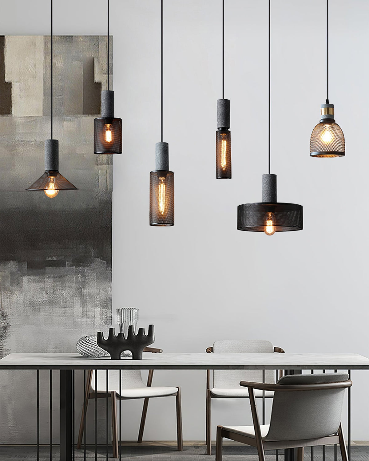 Mesh Cylinder Pendant Light | Ventumra