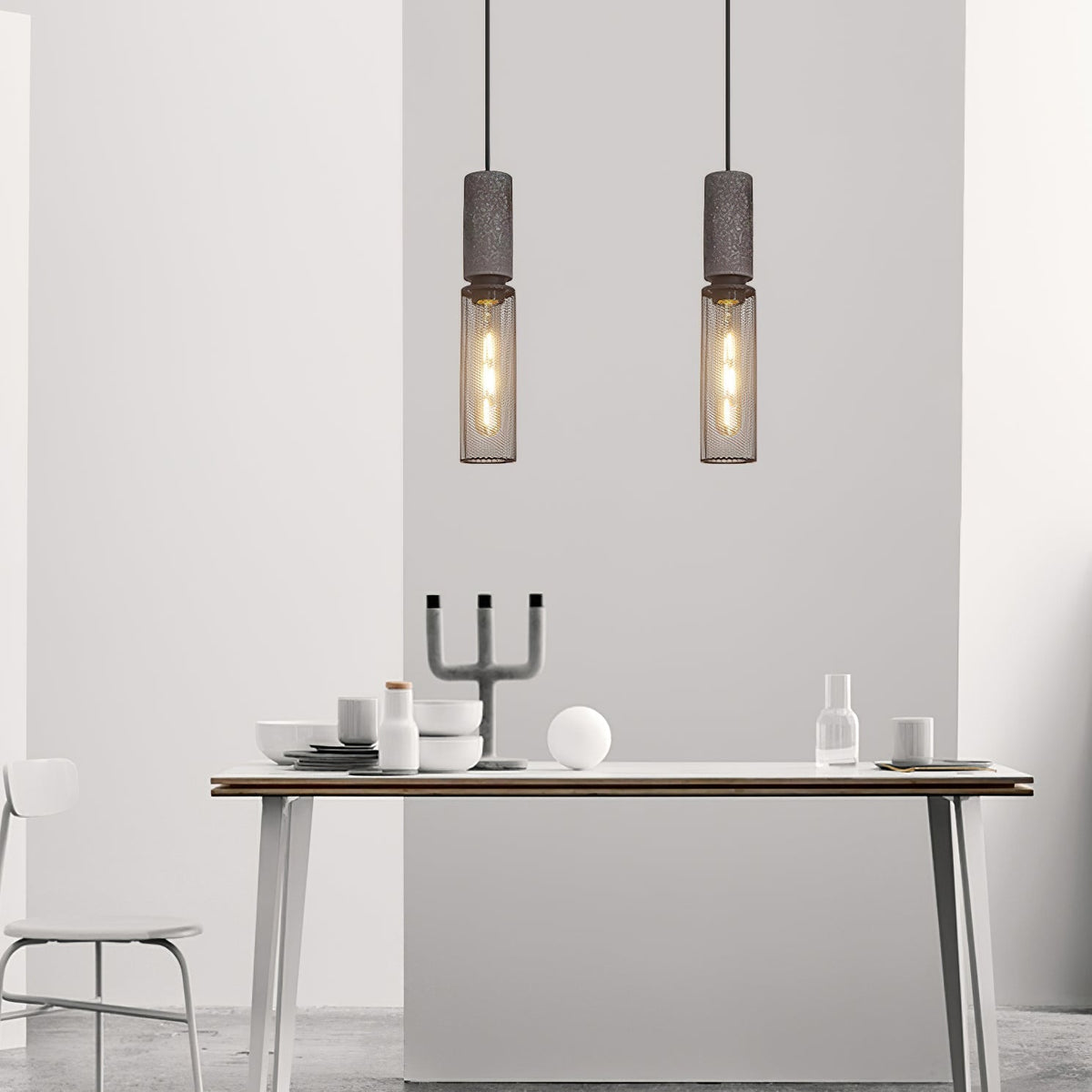 Mesh Cylinder Pendant Light | Ventumra