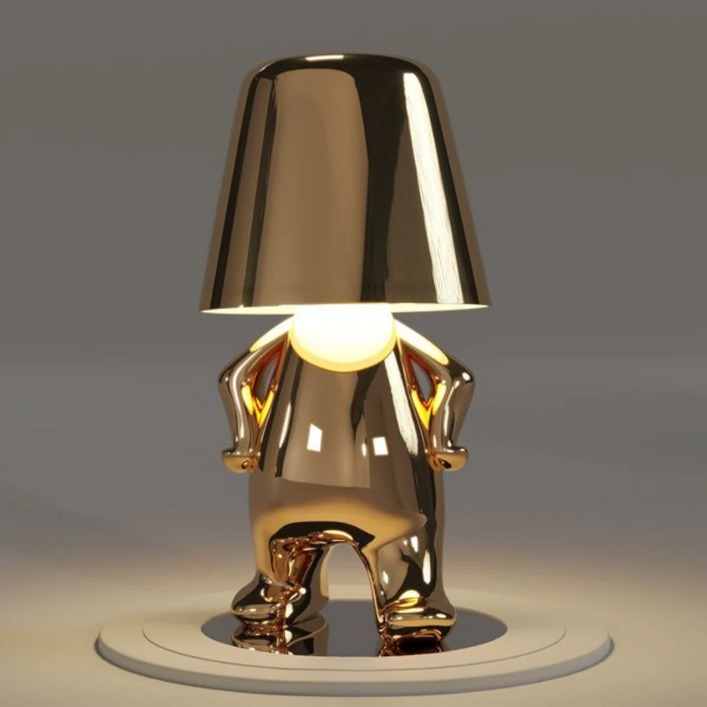 LumaCompanion Humanoid Lamp For Cozy Spaces And Creative Rooms