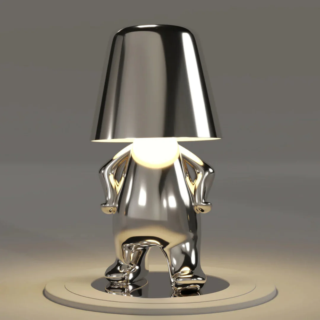 LumaCompanion Humanoid Lamp For Cozy Spaces And Creative Rooms