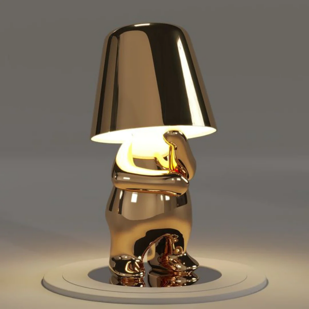 LumaCompanion Humanoid Lamp For Cozy Spaces And Creative Rooms