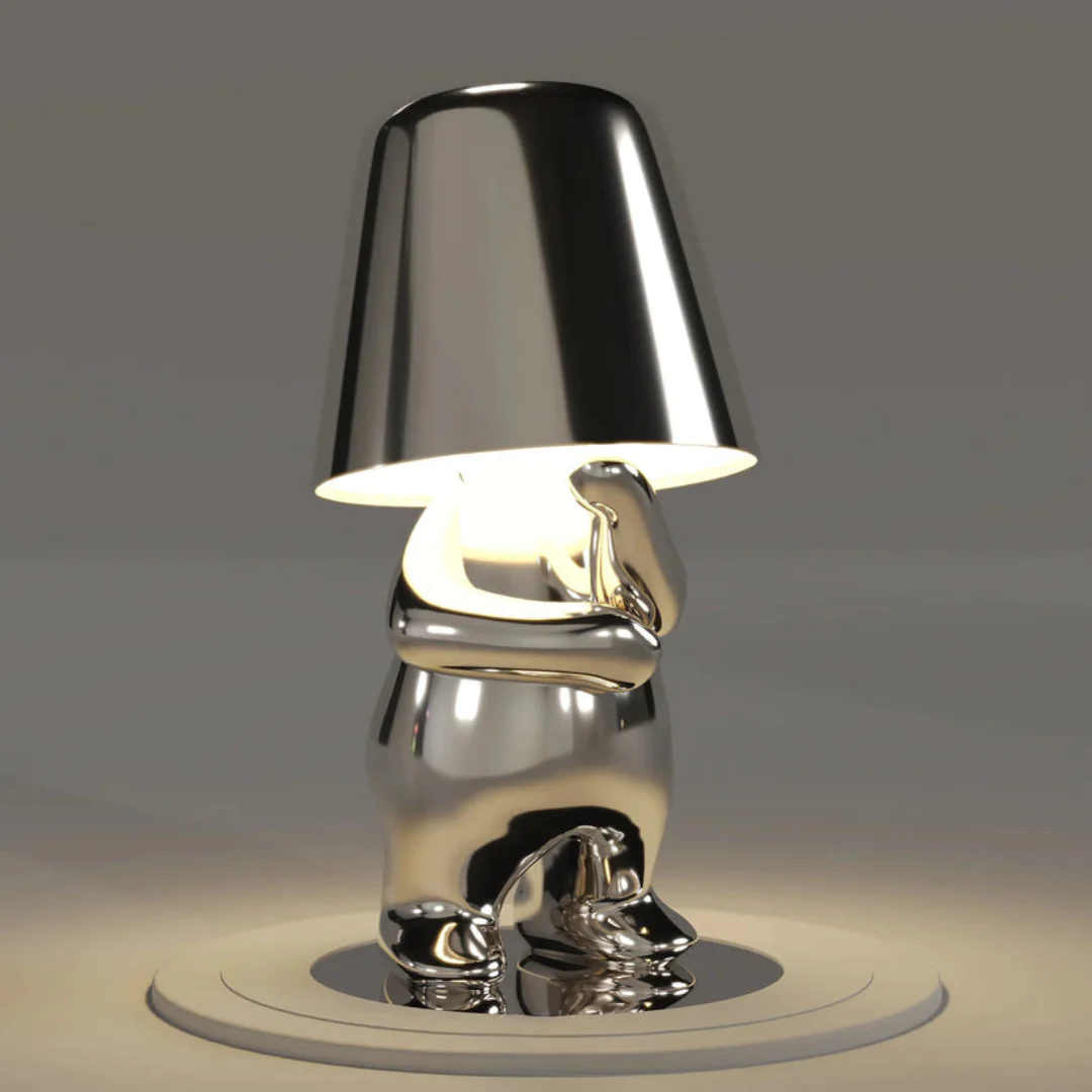 LumaCompanion Humanoid Lamp For Cozy Spaces And Creative Rooms