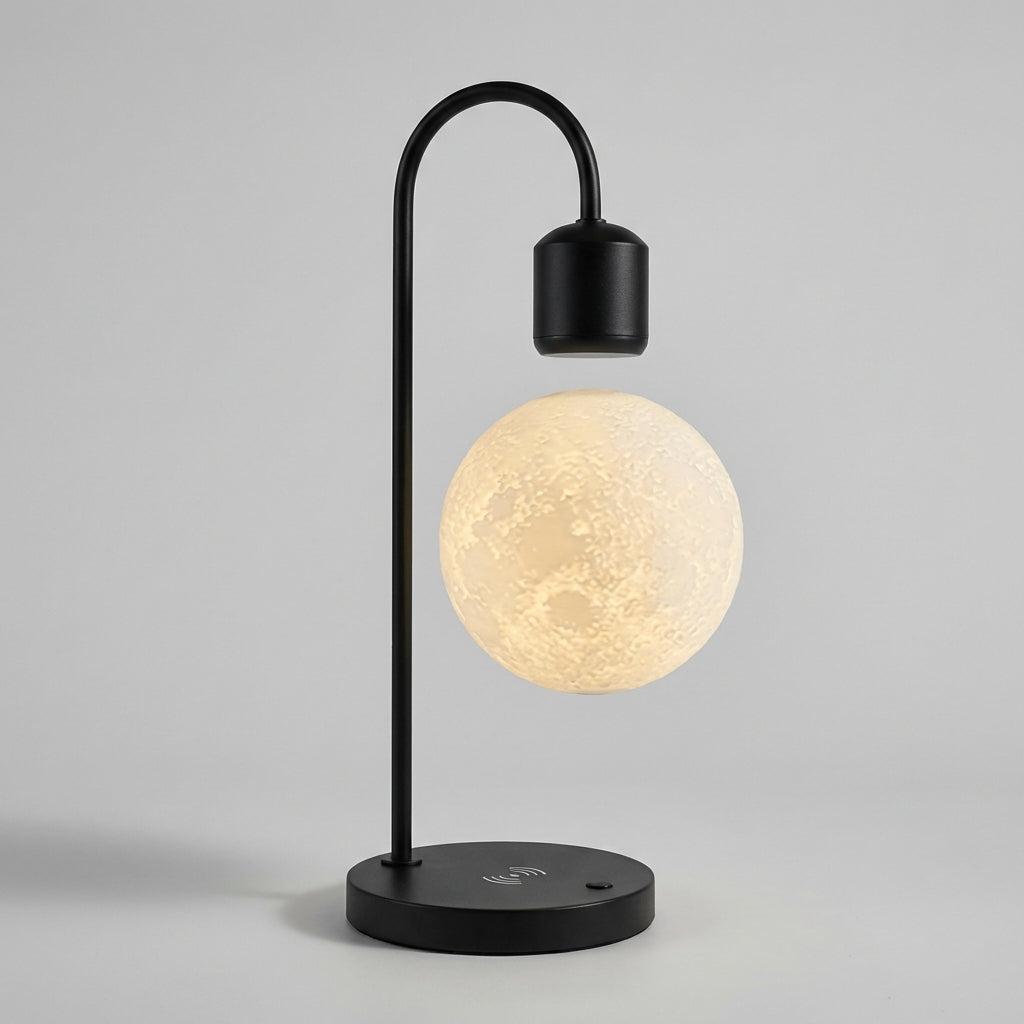Cordless Bedside Charging Lamp - Lunafloat | ventumra