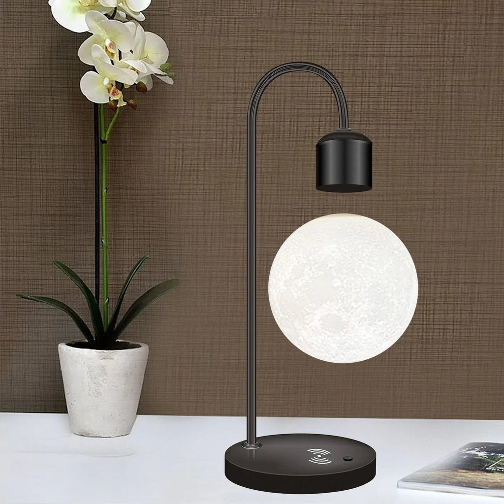 Cordless Bedside Charging Lamp - Lunafloat | ventumra
