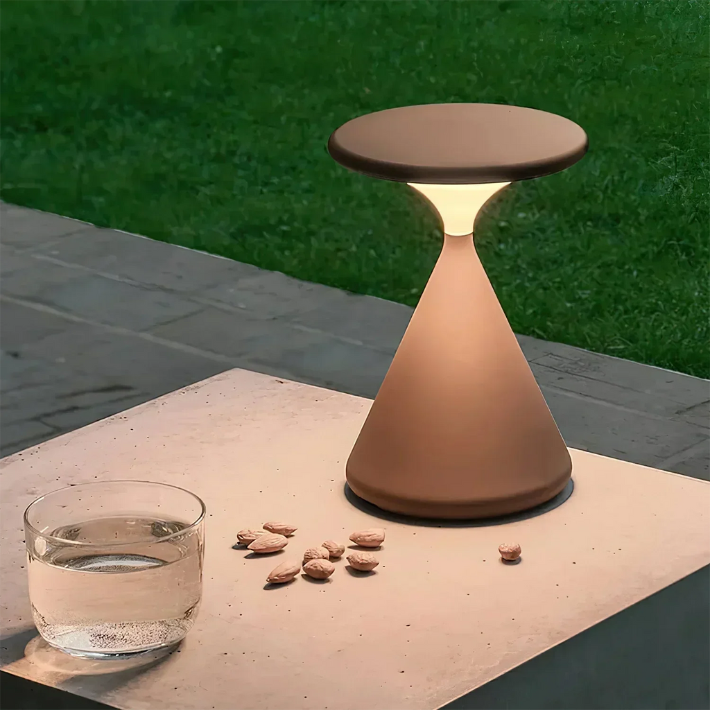 Cordless Hourglass Table Lamp - Lumhour | ventumra