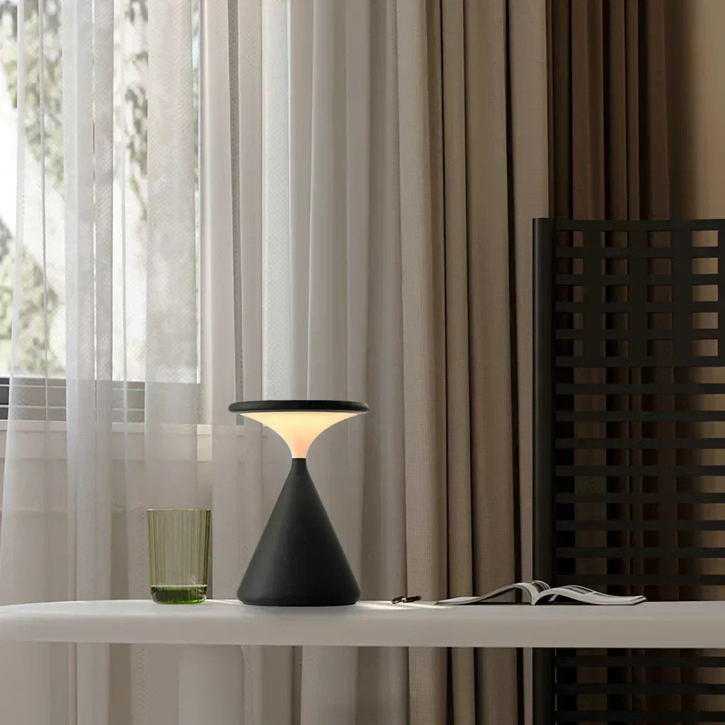 Cordless Hourglass Table Lamp - Lumhour | ventumra