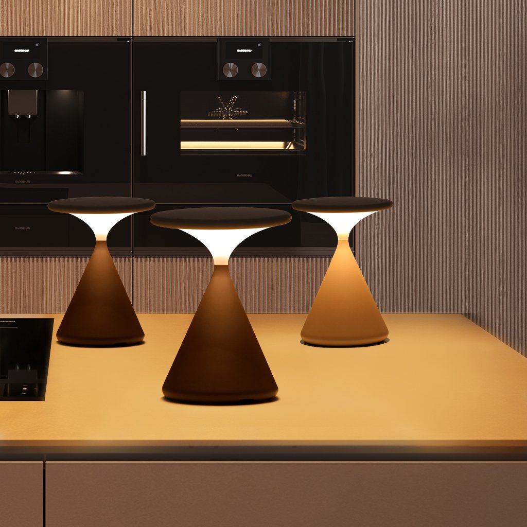 Cordless Hourglass Table Lamp - Lumhour | ventumra