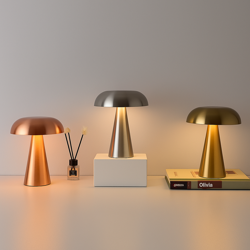 Lunovia | Modern Touch Table Lamp for Ambient Lighting