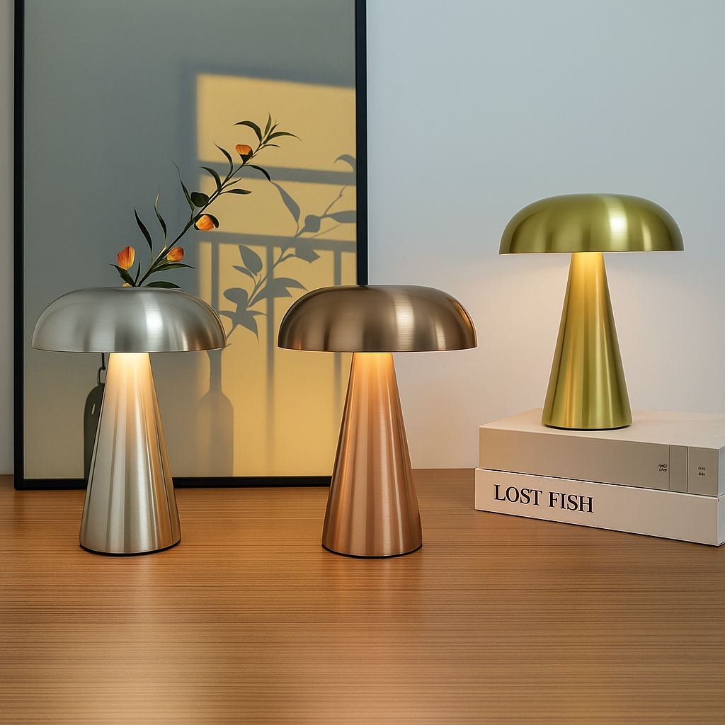 Lunovia | Modern Touch Table Lamp for Ambient Lighting