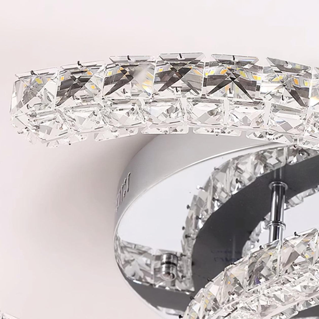 Kristy Crystal Ceiling Light  Double C | ventumra
