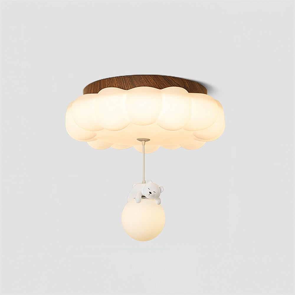 Quen Cute Cake Bear Ceiling Light | ventumra