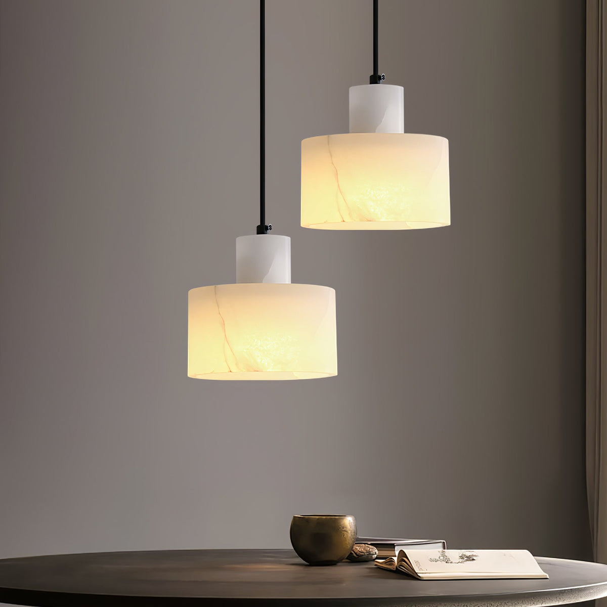 Nordic Alabaster Pendant Light | Ventumra