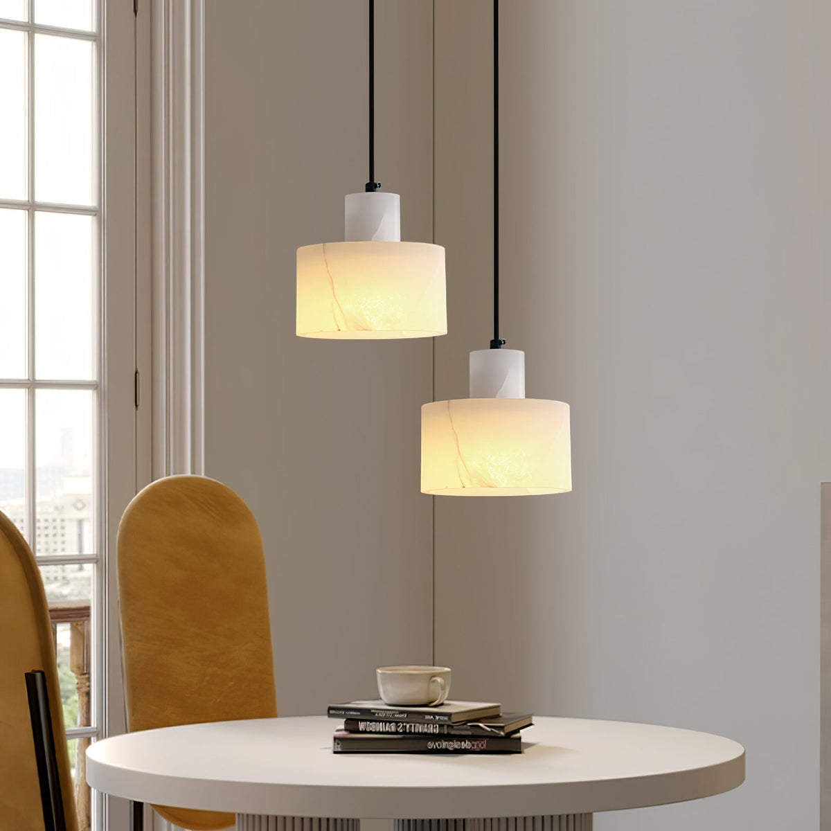 Nordic Alabaster Pendant Light | Ventumra