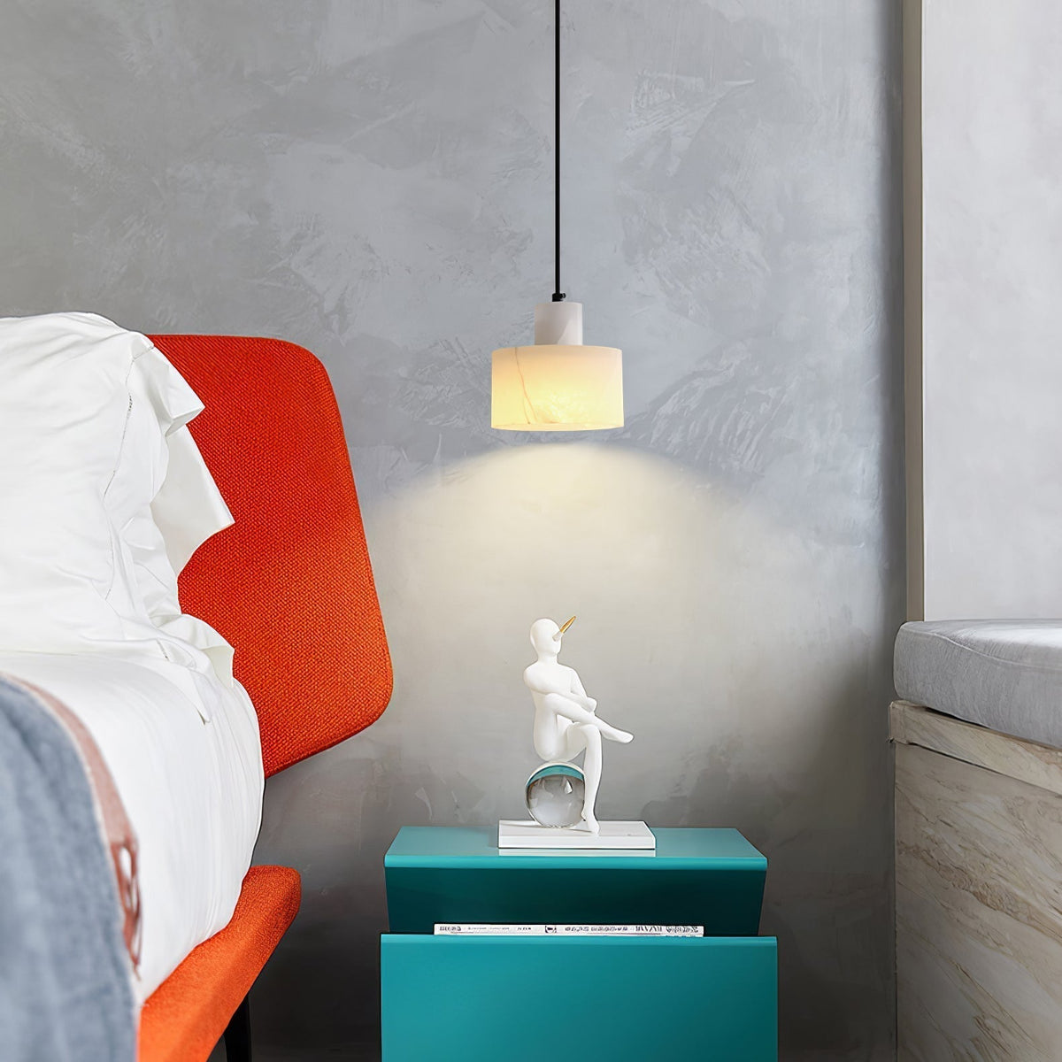 Nordic Alabaster Pendant Light | Ventumra