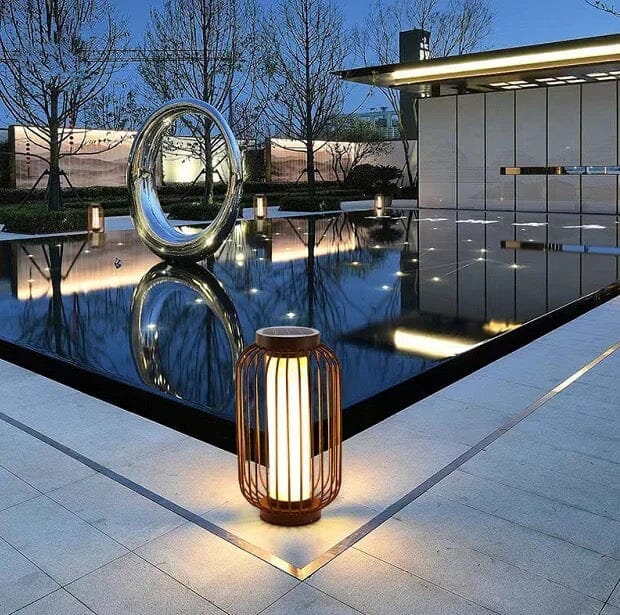 Lunara Cage Outdoor Lamps Waterproof Weatherproof Lighting