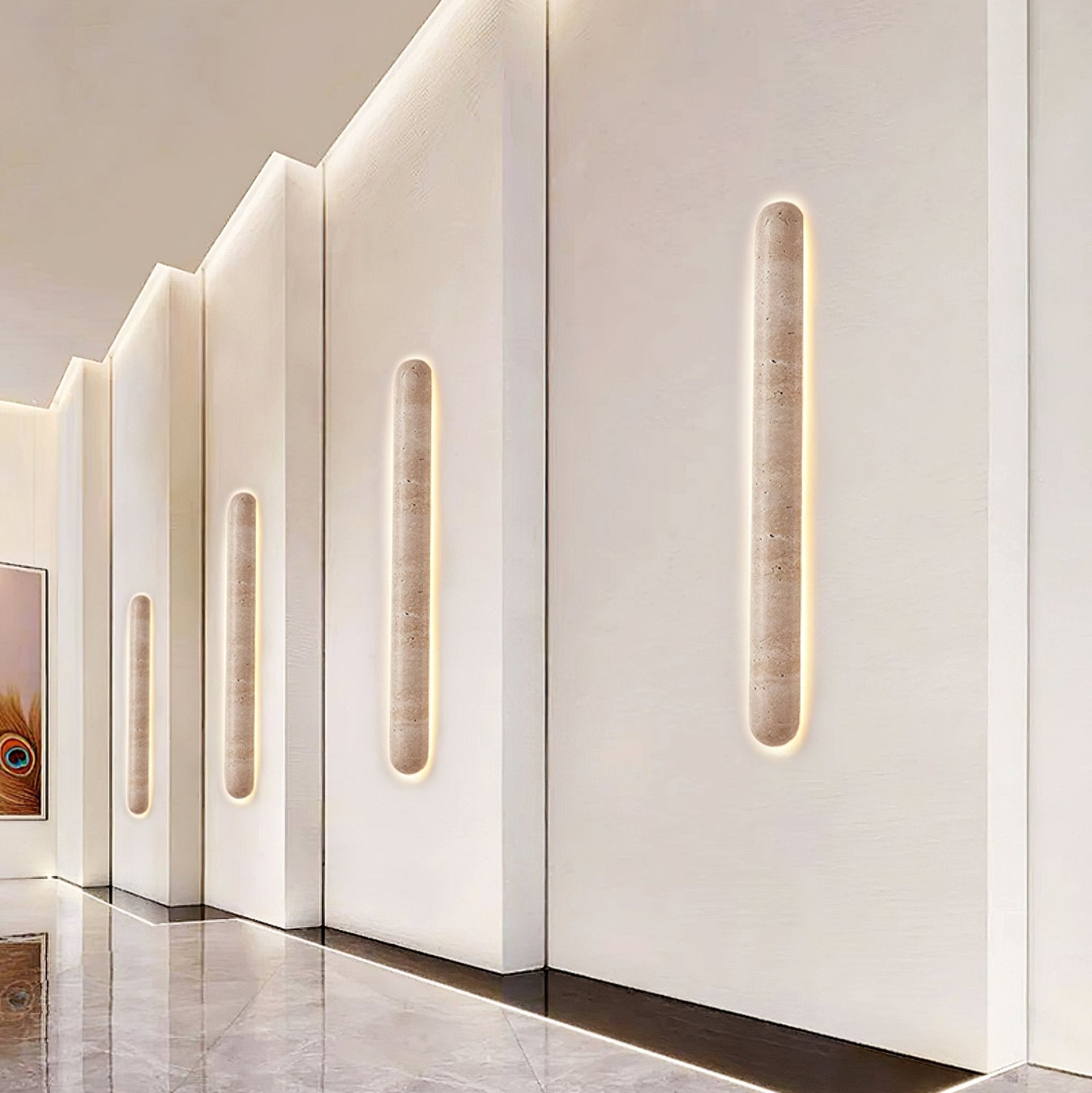 Syveniel Travertine Wall Light | ventumra