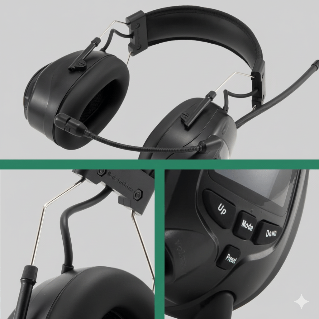 ClearGuard Pro DAB and FM Radio, Hands-Free Communication