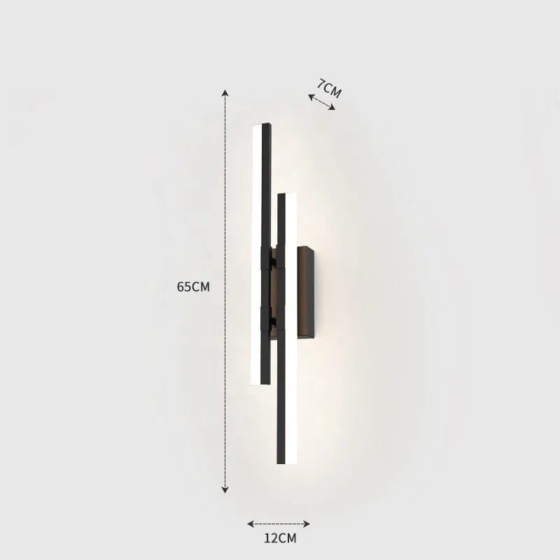 LumaStripe Wall Lamp Sleek LED Strip Light for Modern Rooms