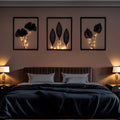 LumaPulse 3-Pack LED Frame Lamp Set — Programmable Color Changing Panels