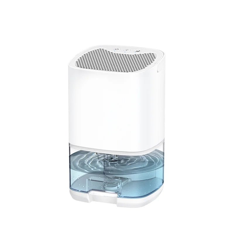 AeroGlow Compact Portable Dehumidifier — Colored Ambient Light Panel
