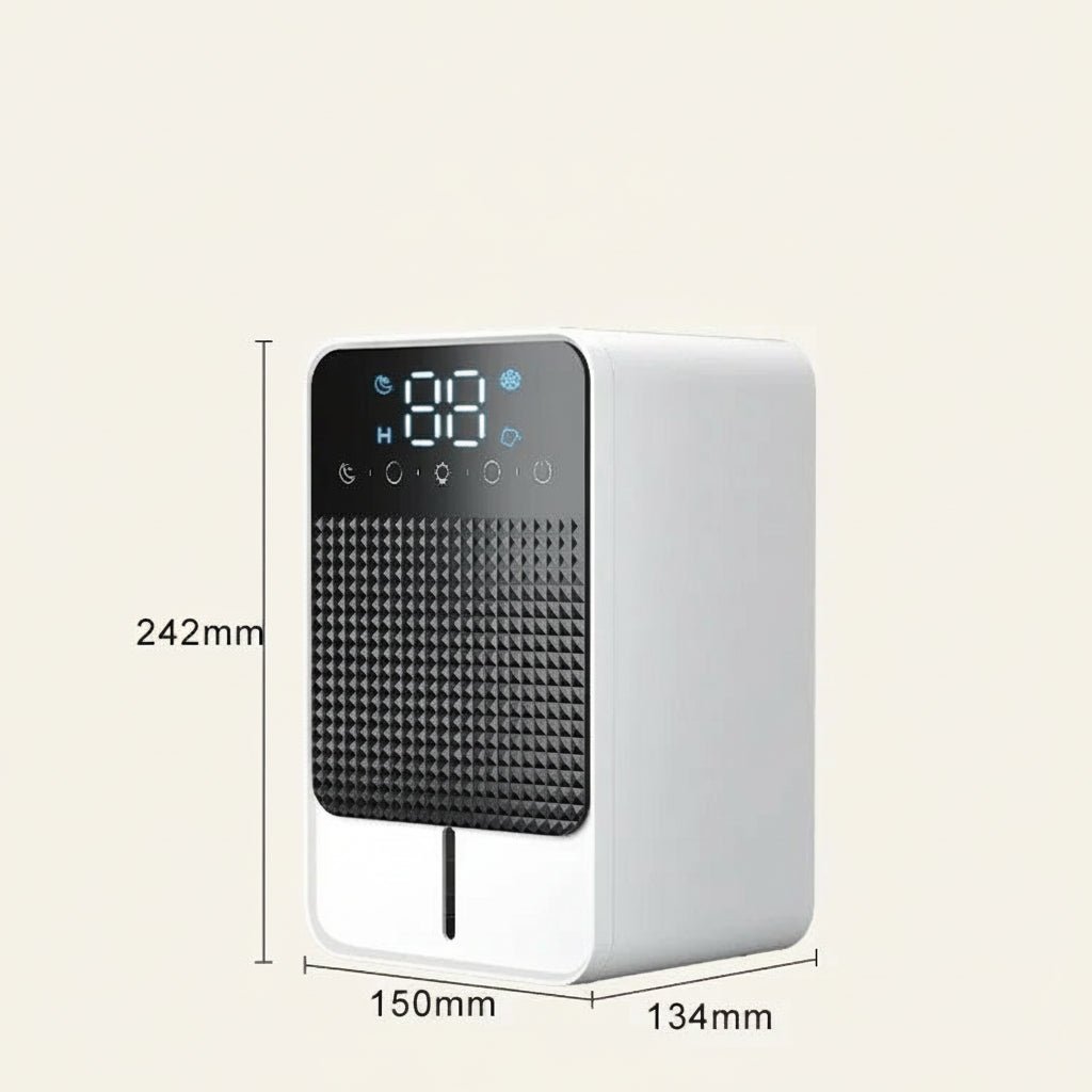 AeroNest 25-W-Luftentfeuchter — 1500-ml-Tank, LED-Touchpanel