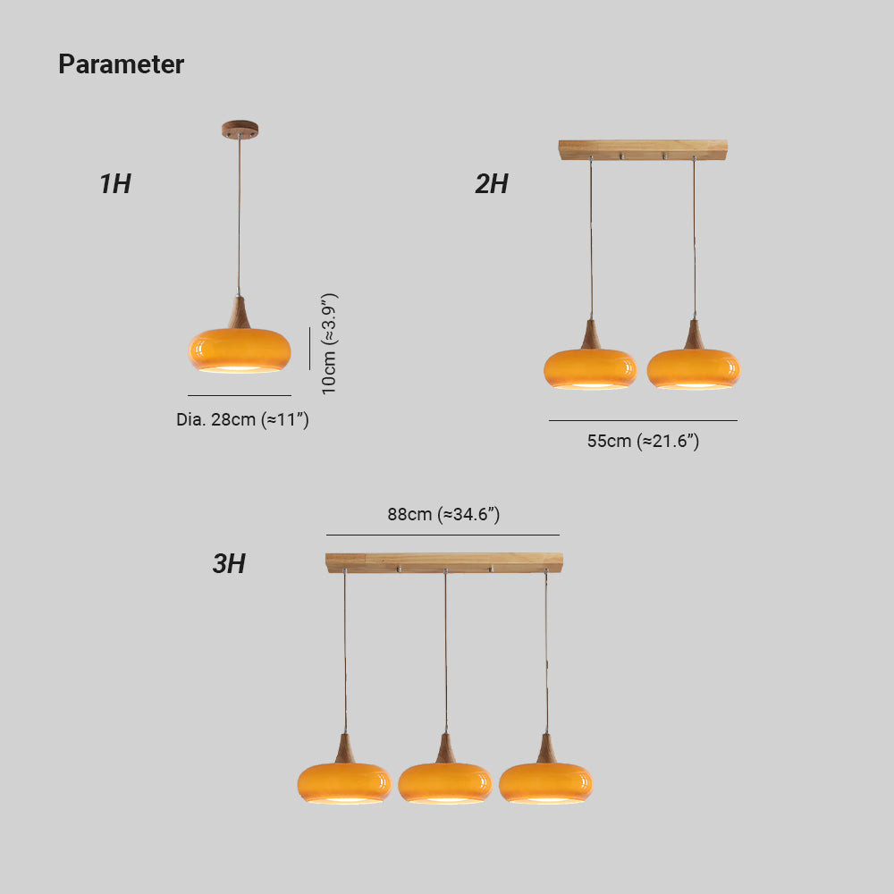 Pendelleuchte Charlotte Holz | ventumra