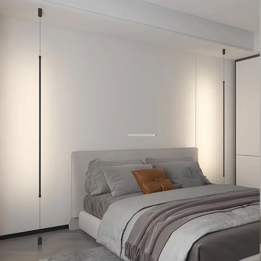 Hohe lineare LED-Leuchte für moderne Innenräume und offene Bereiche | Ventumra