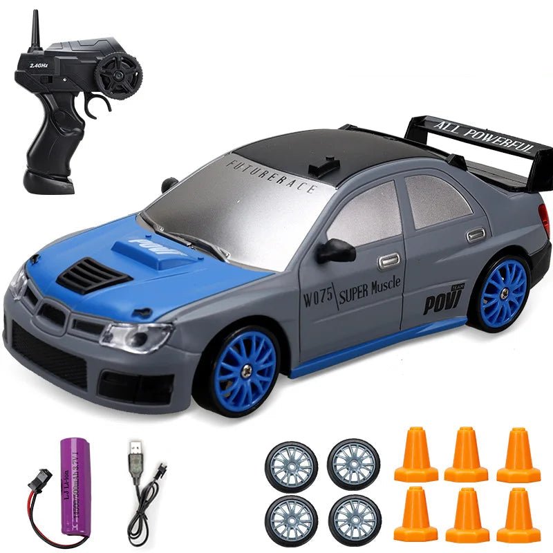 DriftPulse elektrische 4WD-RC-driftwagen — Realistisch sportdesign