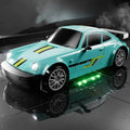 AeroPulse 1:24 — szybki samochód RC 4WD do driftu — zintegrowane oświetlenie LED, podwójne opony
